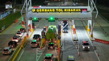 Gerbang tol Kisaran.(dok Hutama Karya)