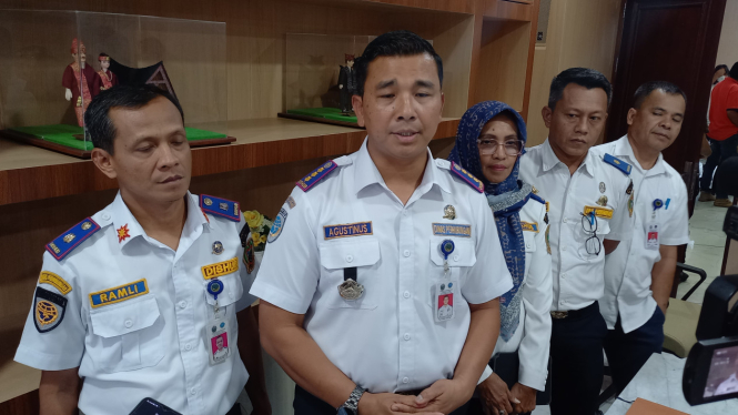 Kadishub Sumut, Agustinus.(B.S.Putra/VIVA)