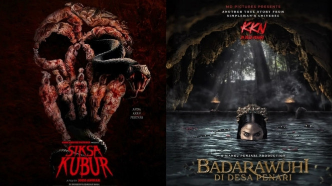 Film Siksa Kubur dan Badarawuhi di Desa Penari