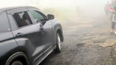Toyota Innova Zenix Hybrid tidak kuat menanjak di Dieng