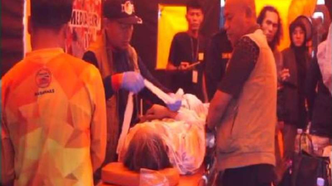 Diduga kelelahan, seorang pemudik asal Sumatera Selatan meninggal dunia.