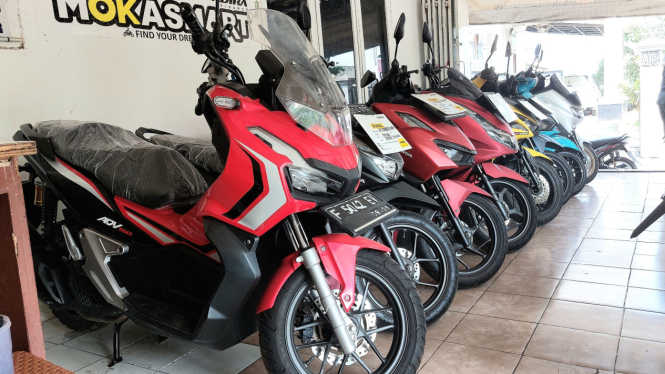 Ilustrasi motor bekas