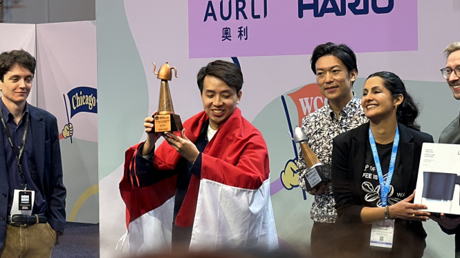 Ryan Wibawa, Juara Dunia  Di  Specialty Coffee Expo 2024