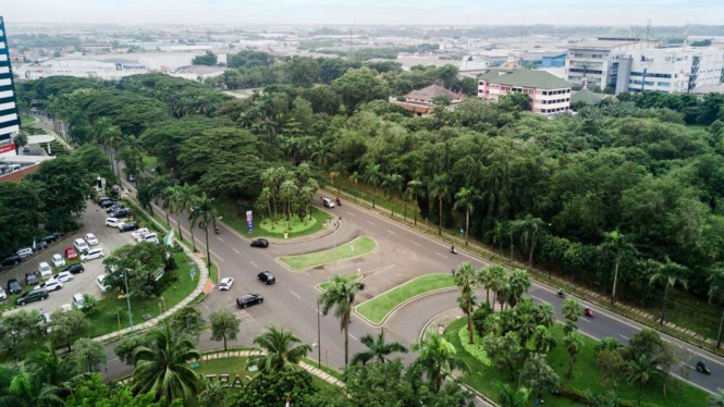 PT Lippo Cikarang Tbk (LPCK) melakukan penghijauan kawasan