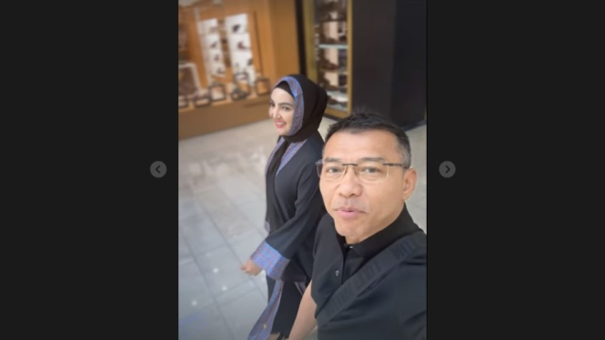 Anang Hermansyah dan Ashanty masih berada di Dubai