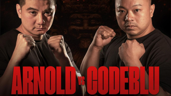 Duel tinju chef Arnold Poernomo vs Codeblu di ajang Holywings Sport Show Seri 5