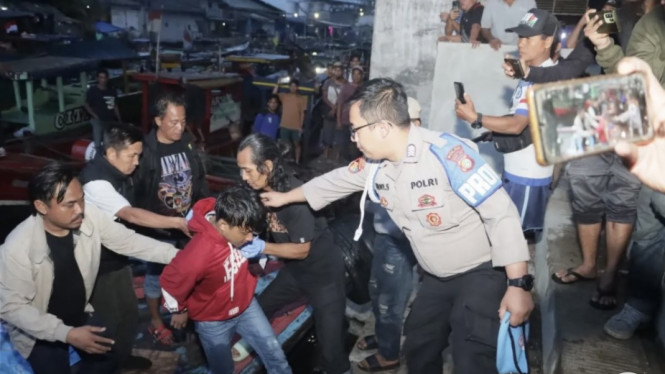Pelaku MM (30) diamankan polisi.