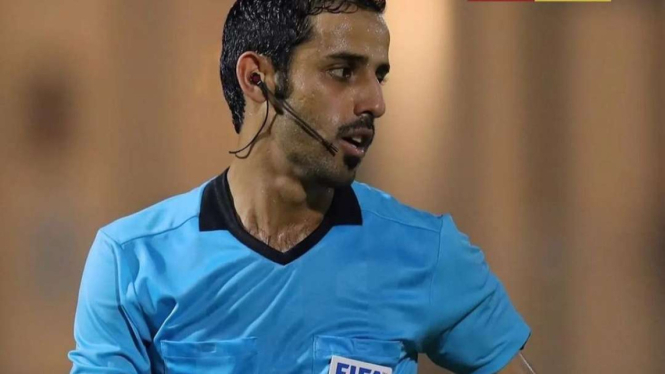 Wasit asal Arab Saudi Majed Mohammed Al Shamrani