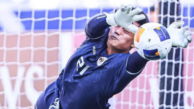 Kiper Timnas Indonesia U-23 Ernando Ari