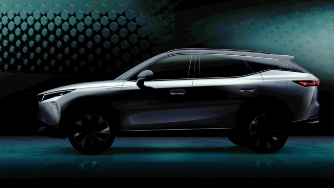 Teaser Chery Omoda 7 yang bakal meluncur