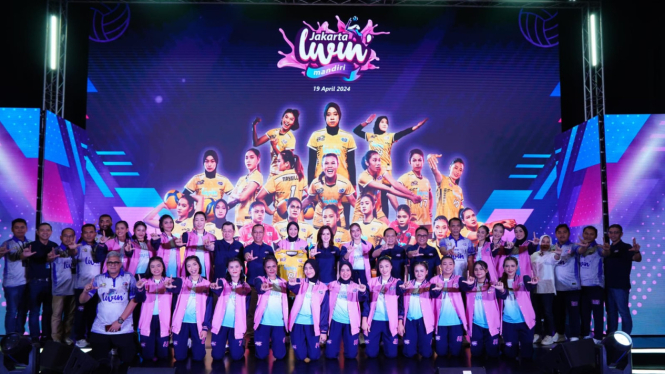 TIm Voli Jakarta Livin Mandiri