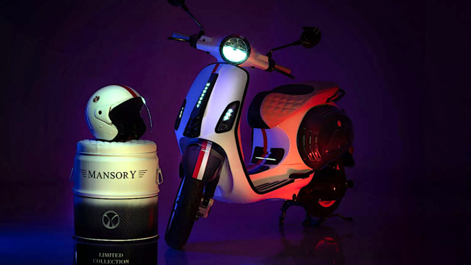 Mansory Vespa Elettrica Monaco Edition