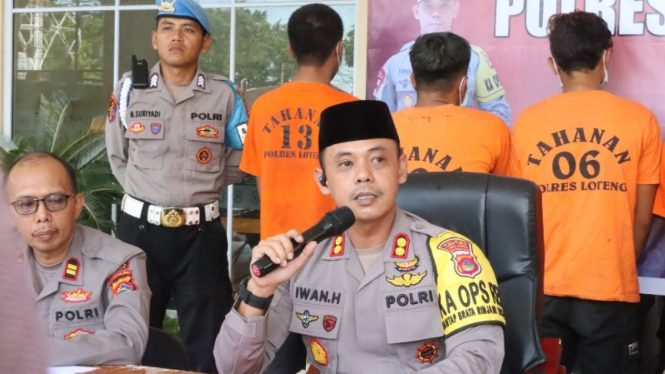 Kapolres Loteng AKBP Iwan Hidayat (satria) 