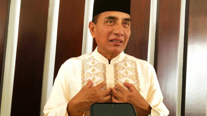 Edy Rahmayadi.(B.S.Putra/VIVA)