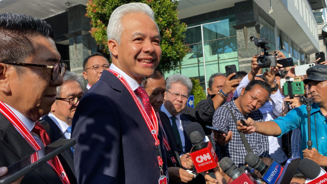 Ganjar dan Mahfud di MK