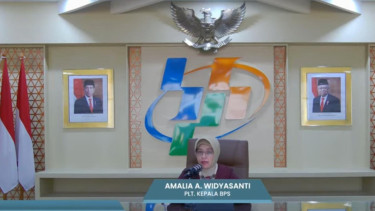 Plt Kepala Badan Pusat Statistik (BPS), Amalia A. Widyasanti