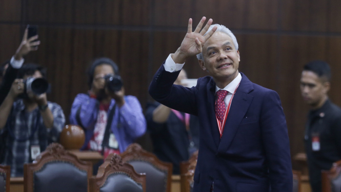 Sidang Putusan Sidang Perselisihan Hasil Pemilu 2024 di MK, Ganjar-Mahfud
