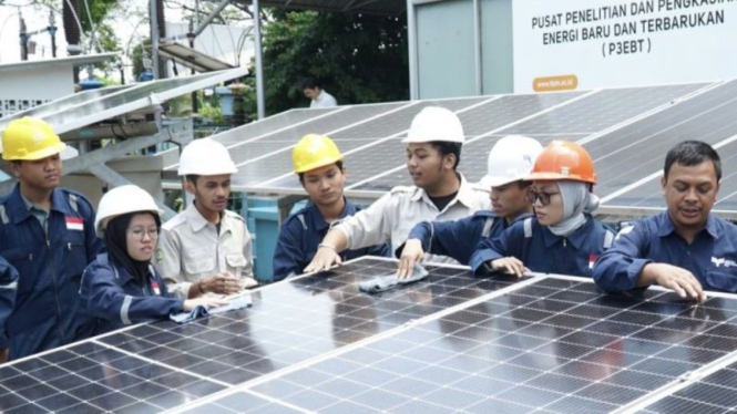Pusat Penelitian dan Pengkajian Energi Baru dan Terbarukan (P3EBT) milik ITPLN.