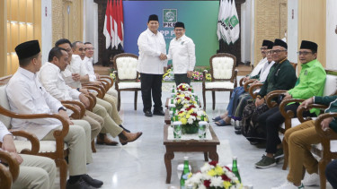 Pertemuan Prabowo Subianto dengan Muhaimin Iskandar Usai Pemilu 2024
