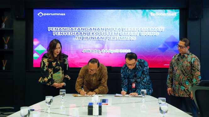 Perumnas teken nota kesepahaman dengan Telkomsel [dok. Humas Perum Perumnas]