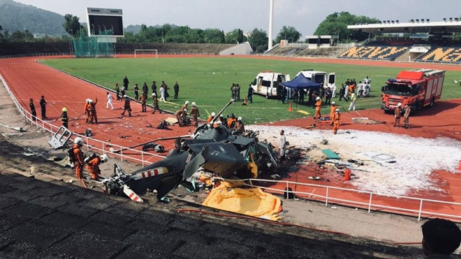 VIVA Militer: Bangkai helikopter Tentera Laut Diraja Malaysia (TLDM) 