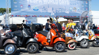 Vespa World Days 2024 di Pontedera, Italia