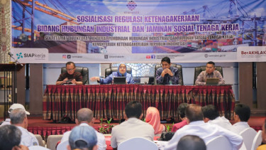 Sosialisasi Regulasi Pelindungan Kerja Bagi Tenaga Kerja Bongkar Muat (TKBM)
