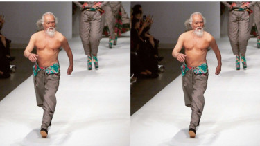 Wang Deshun Kakek 87 Tahun yang Jadi Model di China