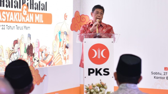 Wasekjen PDI Perjuangan, Utut Hadianto di DPP PKS