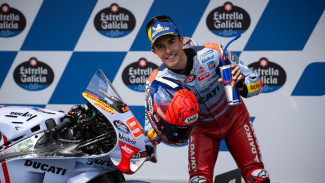 Marc Marquez Won First Pole Position with Ducati and Gresini Racing