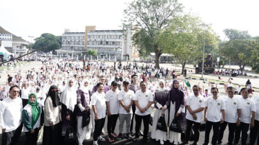 Kemenag Launching Senam Haji