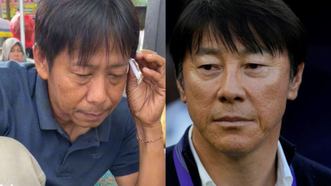 Viral Pria Ponorogo Mirip Shin Tae-yong