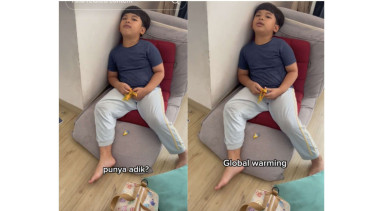 Jawaban tak terduga seorang anak saat ditanya kenapa tak ingin punya adik
