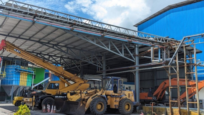 Smelter timah di Kepulauan Bangka Belitung yang disita Kejaksaan Agung