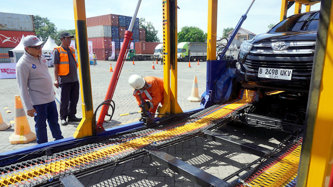 Acara Logistic Skill Contest Ke-13 yang digelar TMMIN