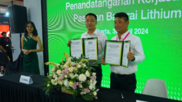 Kerjasama pasokan baterai lithium