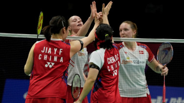 China vs Denmark di Uber Cup 2024
