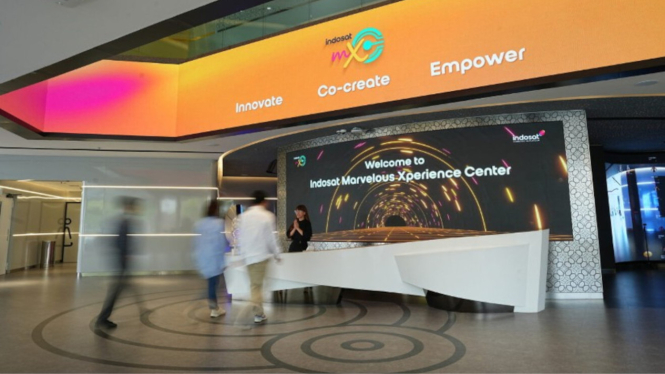 Kantor Indosat Ooredoo Hutchison (IOH).
