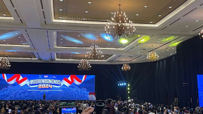 Presiden Jokowi Beri Arahan dalam Musrenbangnas 2024 di JCC Senayan