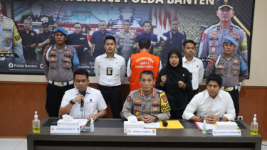 Mantan Direktur BUMD Cilegon Jadi Tersangka Korupsi di Polda Banten. (Dokumentasi Polda Banten).