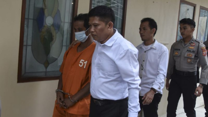 Tarsum, Tersangka kasus pembunuhan mutilasi di Ciamis diamankan Polisi