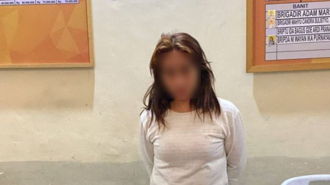 Perempuan berinisial HR (32) ditangkap Polresta Mataram (Satria)