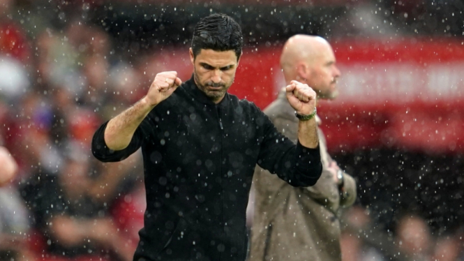 Manajer Arsenal, Mikel Arteta