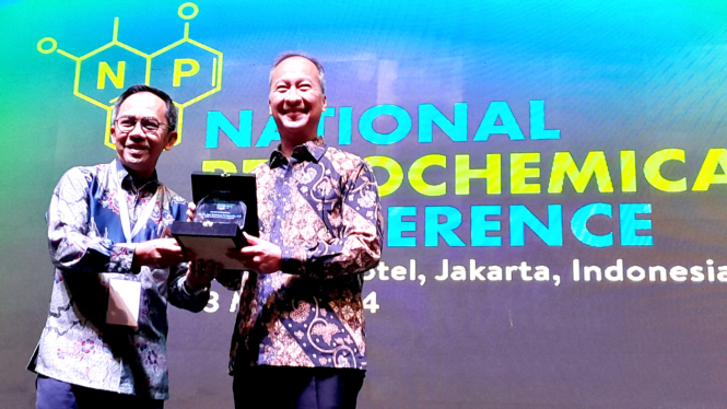 Menteri Perindustrian, Agus Gumiwang Kartasasmita, usai membuka The 2024 National Petrochemical Conference, di kawasan Senayan, Jakarta Pusat, Senin, 13 Mei 2024 [dok. Kemenperin]