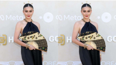 Agnez Mo tampil di Gold Gala 2024