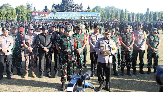 Tim Gabungan TNI, Polri, BSSN untuk Pengamanan WWF Ke-10