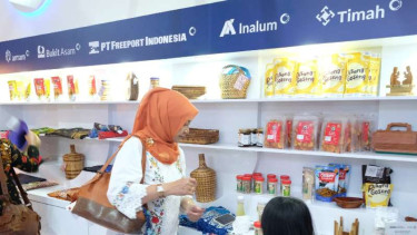 UMKM Binaan MIND ID di Pameran HUT Dekranas.
