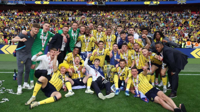 Oxford United sabet tiket promosi ke Divisi Championship