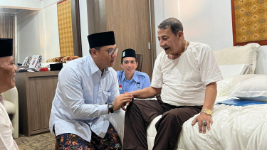 Ketua DPD Partai Gerindra Jawa Tengah, Sudaryono bertemu Habib Luthfi bin Yahya