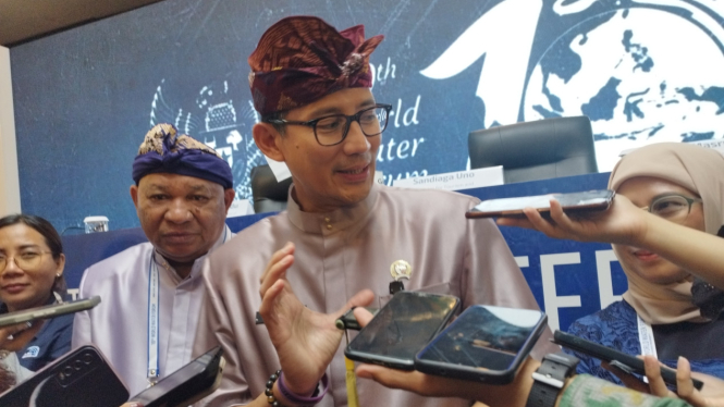 Menteri Pariwisata dan Ekonomi Kreatif Sandiaga Uno